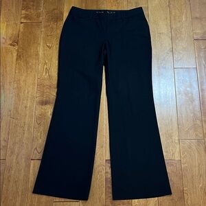 Vintage Y2K Express Editor Black Bootcut Pants Size 8R Capsule Office Academia